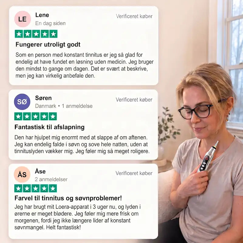 Loera™ Tinnitusapparatet der giver dig stilhed